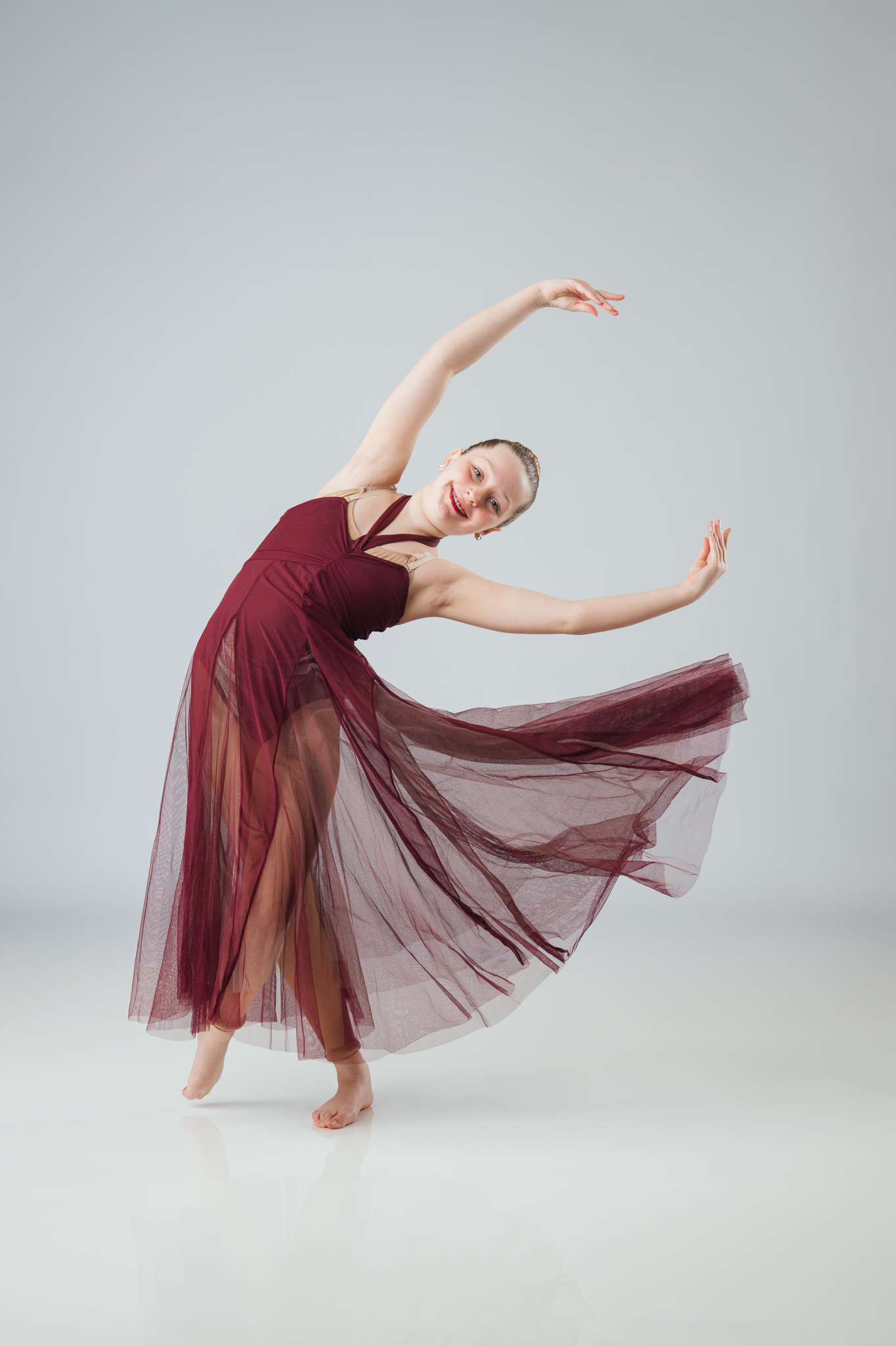 Lyrical dancer at Lejeune Dance Company